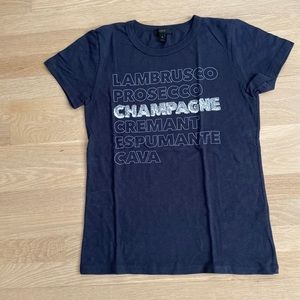 J Crew t-shirt w sequin detail